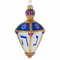 Budget π Traditions Glass Hanukkah Dreidel Ornament π₯°