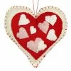 New ❤️ Traditions Hand Stitched Heart Ornament 👏 -Ornament shop NW910008A