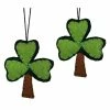 New ❤️ Traditions Three Leaf Clover Ornaments Set/2 ✔️ 2 New ❤️ Traditions Three Leaf Clover Ornaments Set/2 ✔️ -Ornament shop NW910018