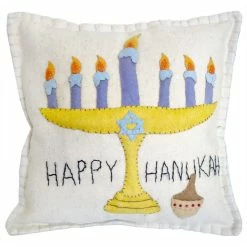 Cheapest ✨ Traditions Happy Hanukkah Pillow 🎉