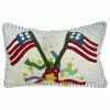 Flash Sale 👍 Traditions Patriotic Flags Waving Pillow 🥰 -Ornament shop NWND66