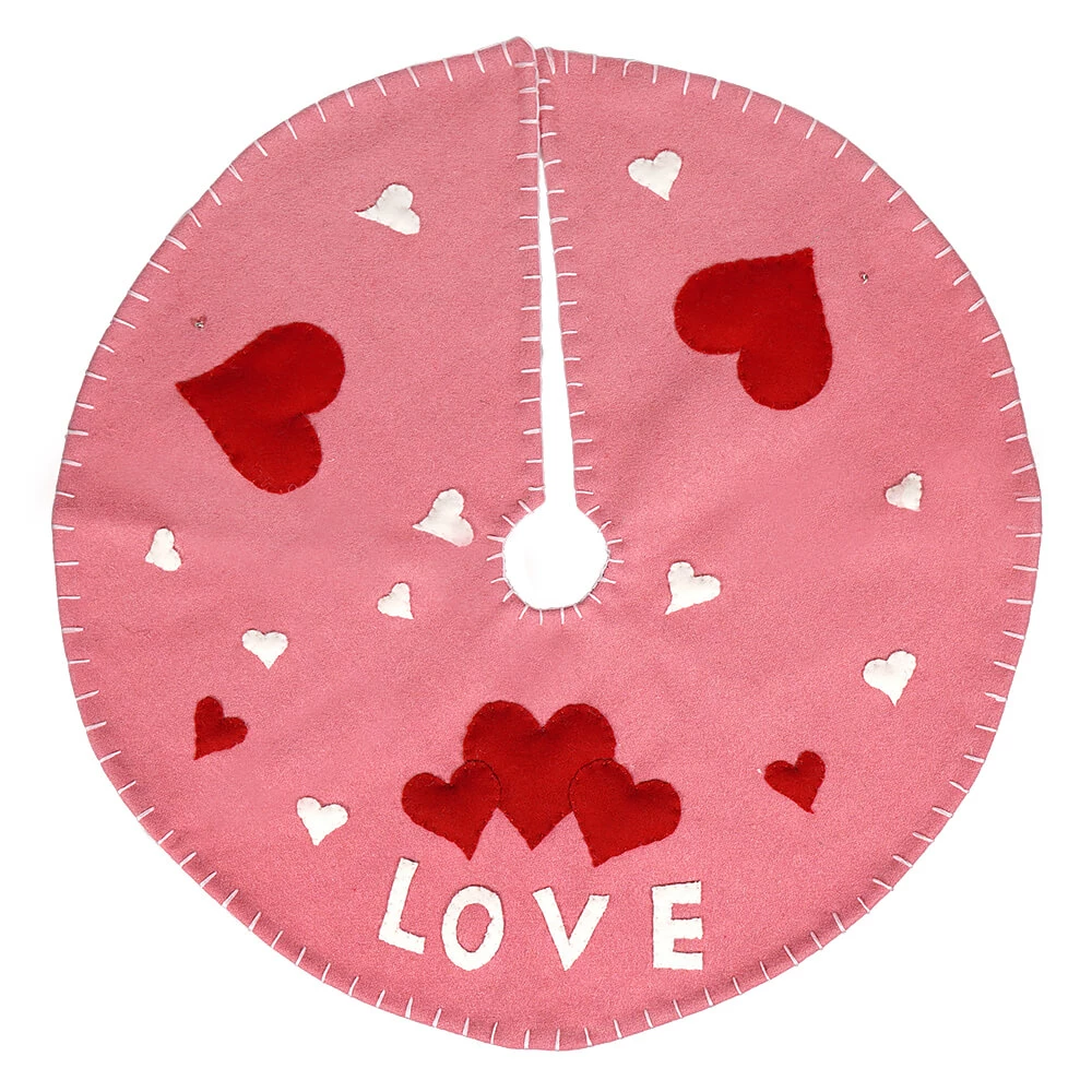 Cheapest ๐ Traditions Pink "Love" Valentine Tree ๐ Skirt ๐ 3 Cheapest ๐ Traditions Pink "Love" Valentine Tree ๐ Skirt ๐
