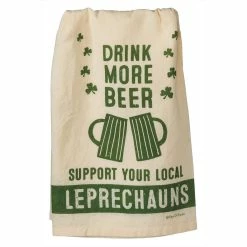 Top 10 ❤️ Traditions Drink More Beer Support Leprechauns Dish Towel ✔️