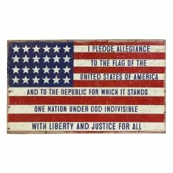 Best reviews of 🤩 Traditions Pledge Allegiance Box Sign 😍 -Ornament shop PK107381b