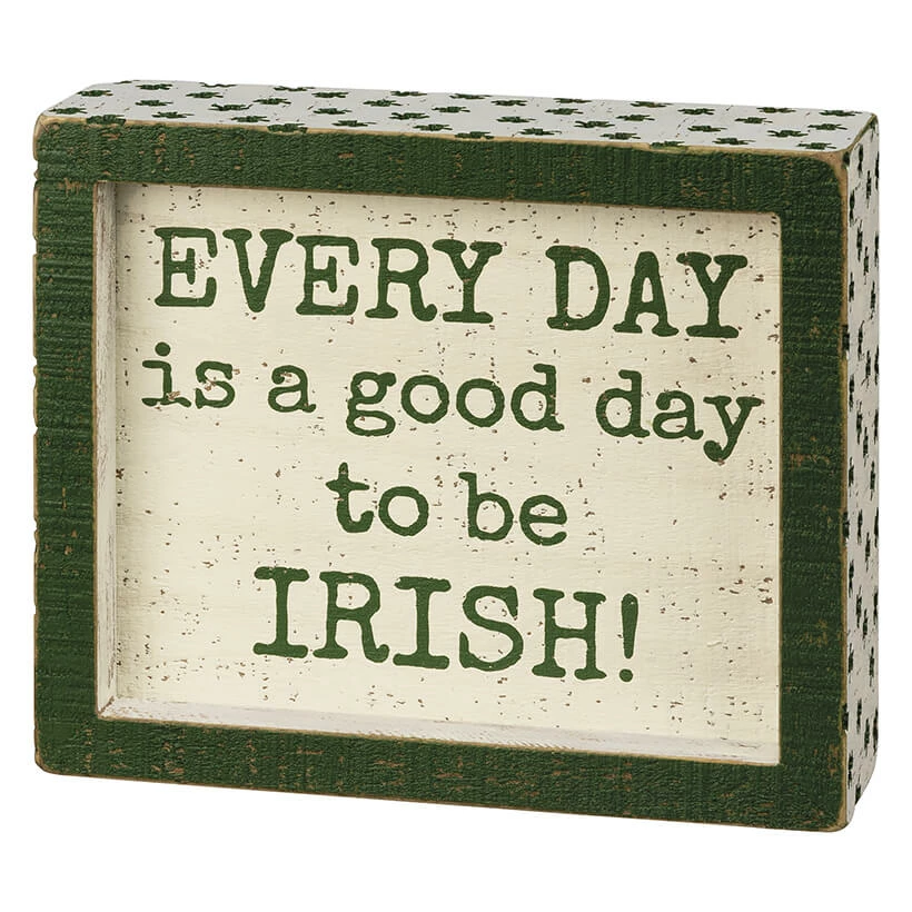 Promo π€© Traditions A Good Day To Be Irish Inset Box Sign π 3 Promo π€© Traditions A Good Day To Be Irish Inset Box Sign π