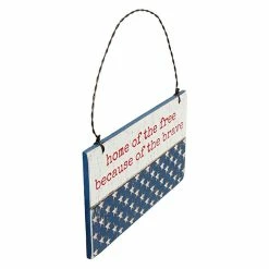 Brand new 😍 Traditions The Brave Patriotic Ornaments Set/2 ⌛ -Ornament shop PK109316b