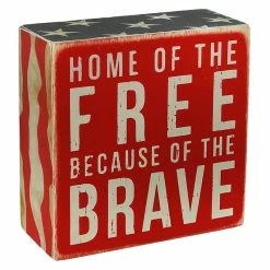 Coupon 🛒 Traditions Home Of The Free Box Sign ⭐