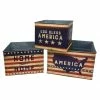 Promo 🔥 Traditions Patriotic Tin Boxes Set/3 🎁 -Ornament shop PK34659
