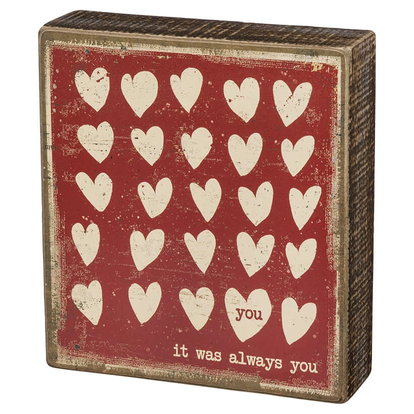 New π Traditions It Was Always You Box Sign π 3 New π Traditions It Was Always You Box Sign π