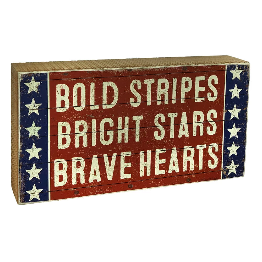 Best deal 🔔 Traditions Bold Stripes Box Sign 🛒 3 Best deal 🔔 Traditions Bold Stripes Box Sign 🛒