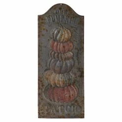 Coupon 🔥 Traditions Metal Pumpkin Patch Sign 💯