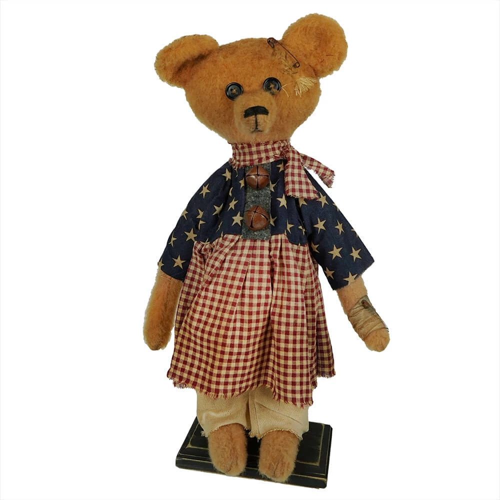 Cheapest ❤️ Traditions Madge Bear In Patriotic 👗 Dress ✔️ 3 Cheapest ❤️ Traditions Madge Bear In Patriotic 👗 Dress ✔️