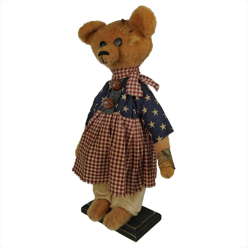 Cheapest ❤️ Traditions Madge Bear In Patriotic 👗 Dress ✔️ 4 Cheapest ❤️ Traditions Madge Bear In Patriotic 👗 Dress ✔️ - Image 2