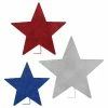 Hot Sale ❤️ Traditions Americana Glittered Standing Stars Set/3 🔥 -Ornament shop RL1717