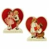 Outlet 🤩 Traditions Valentine Children Dummy Boards Set/2 ⭐ -Ornament shop RL9786