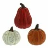 Best Sale 👍 Traditions Mini Matte Harvest Pumpkins Set/3 😉 -Ornament shop SS2093330