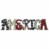 Coupon ⭐ Traditions Patriotic America Block Sign 🥰 -Ornament shop SS2246880