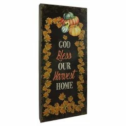 Best Pirce 👍 Traditions God Bless Our Harvest Home Box Sign 😀