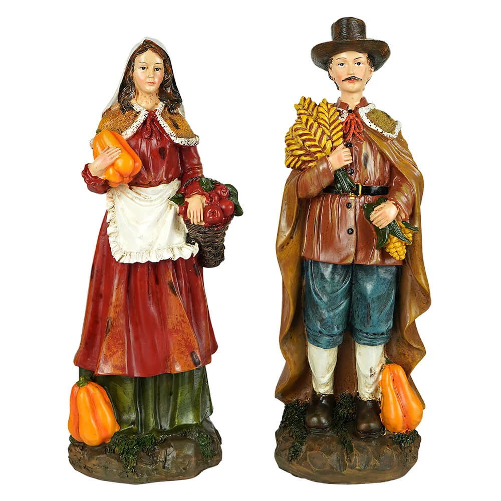 Deals π€© Traditions Harvest Bounty Pilgrim Couple Set/2 π― 3 Deals π€© Traditions Harvest Bounty Pilgrim Couple Set/2 π―