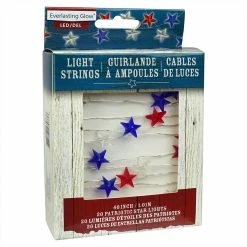 Discount ❤️ Traditions Patriotic Star Light Strings 👍