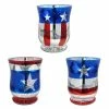 Budget 🎁 Traditions Mercury Americana Glass Hurricane Set/3 🛒 -Ornament shop SS2468070