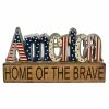 Promo 🤩 Traditions Patriotic America Table Top Sign ❤️