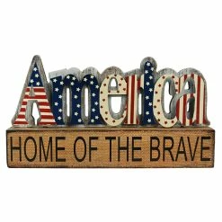 Promo 🤩 Traditions Patriotic America Table Top Sign ❤️