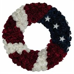 Best deal ⌛ Traditions Americana Flower Wreath ✔️