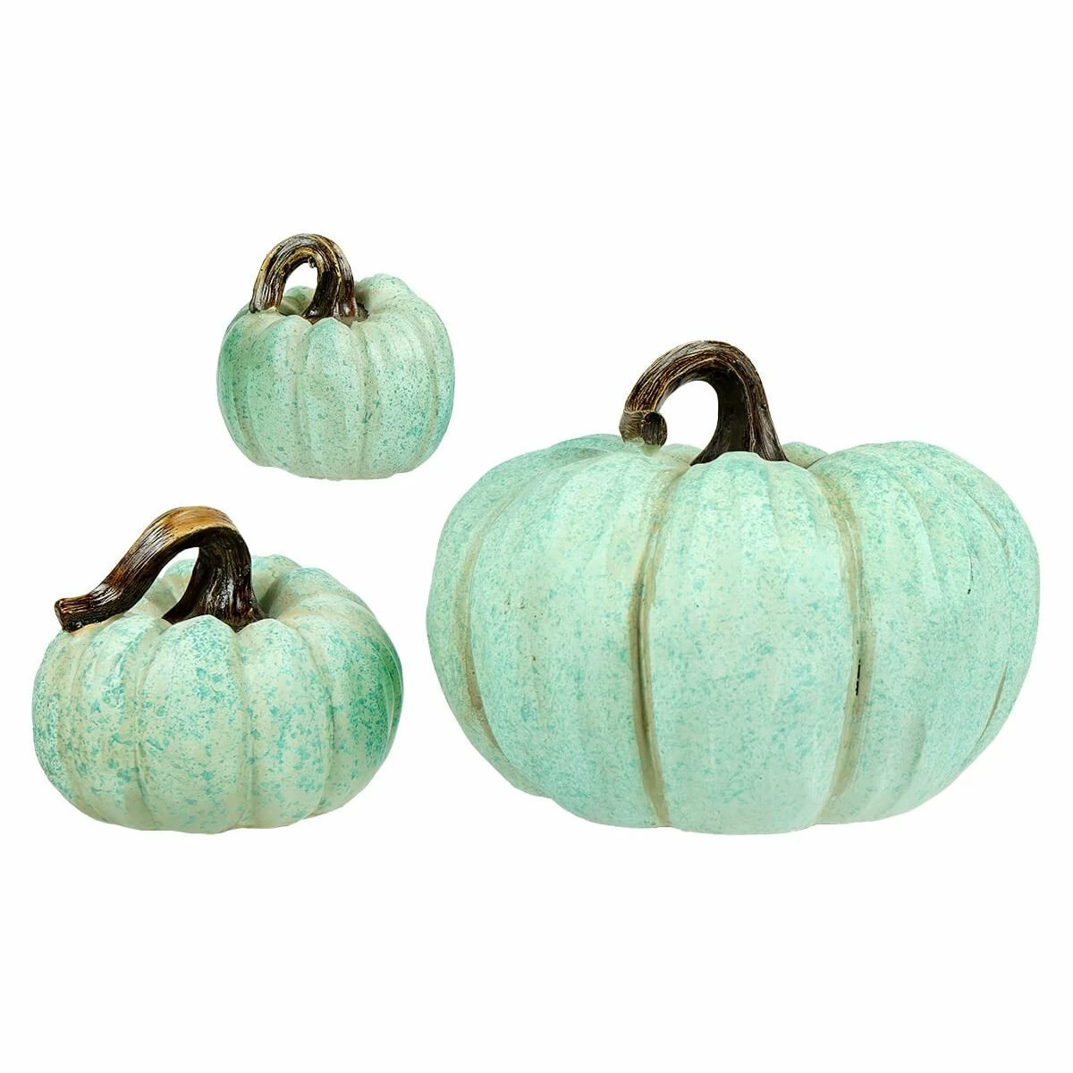 Hot Sale βοΈ Traditions Turquoise Heirloom Pumpkin Set/3 π 3 Hot Sale βοΈ Traditions Turquoise Heirloom Pumpkin Set/3 π