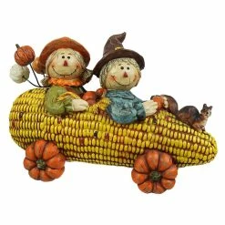 Best deal 🌟 Traditions Scarecrows In Corn Cob Car 🔥