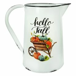 Hot Sale 🔥 Traditions Metal Hello Fall Harvest Pitcher 🔥