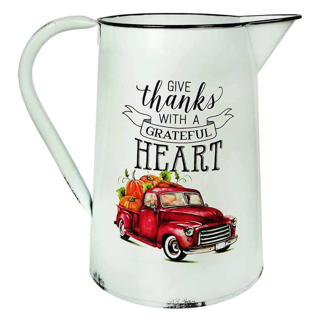 Best Sale ๐ Traditions Metal Give Thanks Harvest Pitcher โญ 3 Best Sale ๐ Traditions Metal Give Thanks Harvest Pitcher โญ