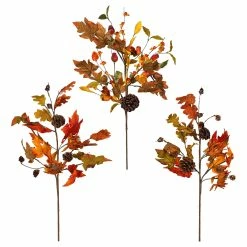 Deals 😀 Traditions Harvest Floral Picks Set/3 😀