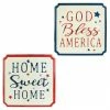 Best Sale 💯 Traditions Americana Tabletop Signs Set/2 ⌛ -Ornament shop SS2511740