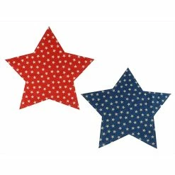 Cheapest 🎉 Traditions Fabric Americana Star Placemats Set/2 👏