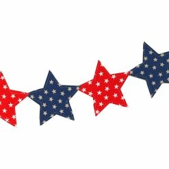 Hot Sale ⭐ Traditions Fabric Americana Star Bunting 🔔 -Ornament shop SS2525360b