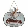 New 🤩 Traditions Harvest Farmers Market Metal Pumpkin Sign 🤩 -Ornament shop SS2540740f