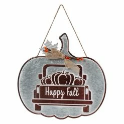 Top 10 🧨 Traditions Harvest Happy Fall Metal Pumpkin Sign 👍