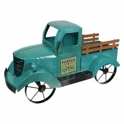 Buy 💯 Traditions Turquoise Metal Antique Truck 🎁