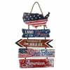 Promo 💯 Traditions Wood Americana U.S.A Wall Hanging Sign 👍 -Ornament shop SS2577270a
