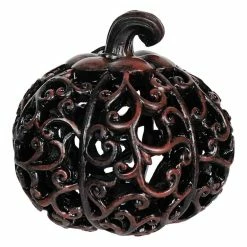 Best deal ❤️ Traditions Scroll Design Harvest Pumpkins Set/3 ✨ -Ornament shop SS2589200d