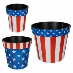 Wholesale 👏 Traditions Nesting Metal Americana Buckets Set/3 ✨