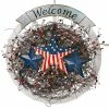 Buy 🌟 Traditions Wood Wall Sign With Americana Wreath & Metal Stars ❤️ -Ornament shop SS2630200a
