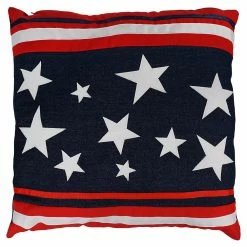 Budget ⌛ Traditions Fabric Stars & Stripes Americana Pillow 👍