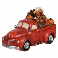 Buy 💯 Traditions Red Harvest Truck With Turkey & Pumpkins 🌟 -Ornament shop SS2650290rb