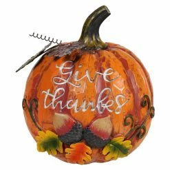 Cheapest ❤️ Traditions Give Thanks Resin Harvest Pumpkin 🛒