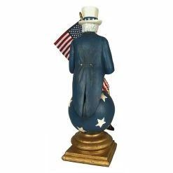 Coupon 😀 Traditions Uncle Sam On Pedestal 😀 -Ornament shop TD9005c