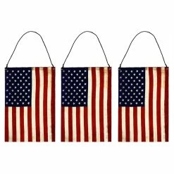 Top 10 😀 Traditions American Flag Ornaments Set/3 👏