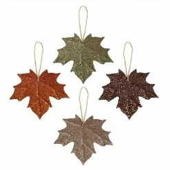 Best reviews of ✔️ Traditions Elegant Leaf Ornaments Set/4 🌟
