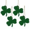 Budget ❤️ Traditions Tin Shamrock Ornaments Set/4 🔥 -Ornament shop TF8594
